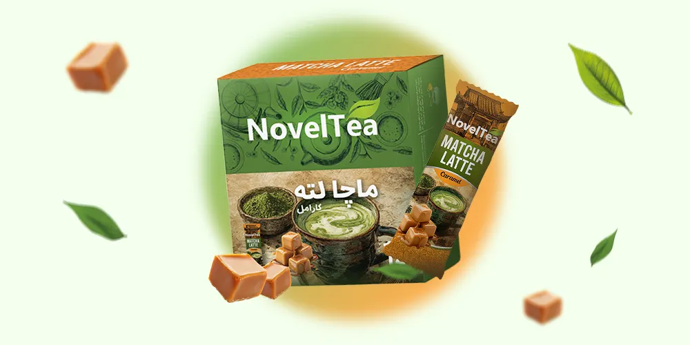  ماچا لته کارامل ناولتی
