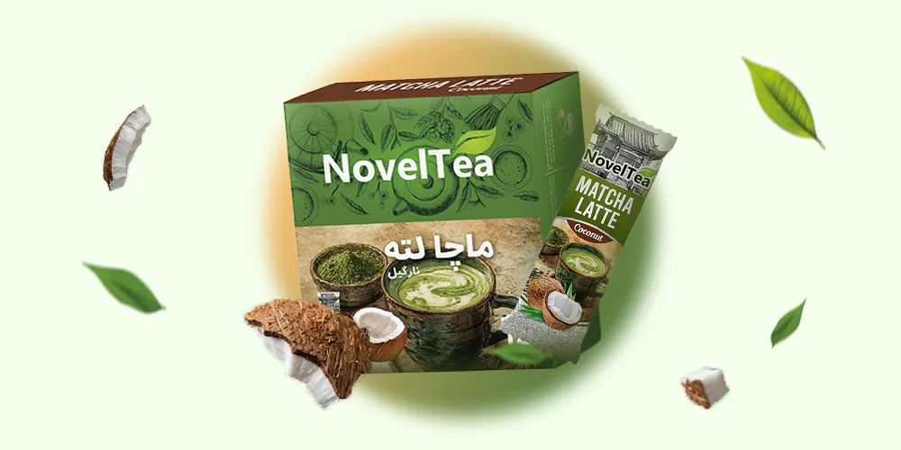 ماچا لته نارگیل ناولتی