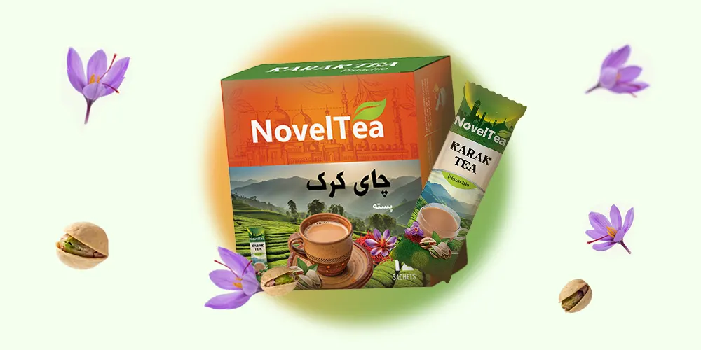 چای کرک پسته ناولتی