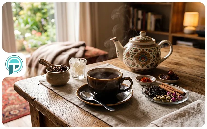 تشخیص چای سیاه اصل از تقلبی